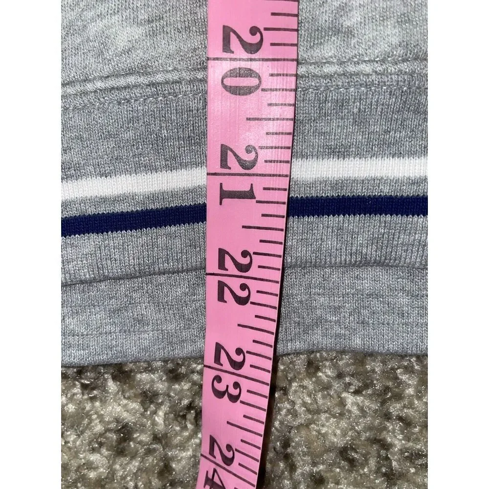 Nike Essentials Fleece Pullover Long Sleeve Hoodie Womens XS Gray‎ Blue